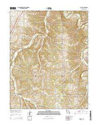 Charity Missouri Current topographic map, 1:24000 scale, 7.5 X 7.5 Minute, Year 2015