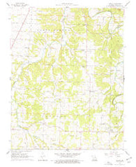 Charity Missouri Historical topographic map, 1:24000 scale, 7.5 X 7.5 Minute, Year 1961
