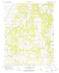 Charity Missouri Historical topographic map, 1:24000 scale, 7.5 X 7.5 Minute, Year 1961