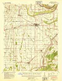 Charleston Missouri Historical topographic map, 1:62500 scale, 15 X 15 Minute, Year 1939