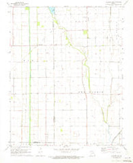 Charter Oak Missouri Historical topographic map, 1:24000 scale, 7.5 X 7.5 Minute, Year 1971