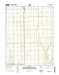 Charter Oak Missouri Current topographic map, 1:24000 scale, 7.5 X 7.5 Minute, Year 2015