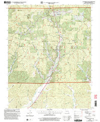 Cherokee Pass Missouri Historical topographic map, 1:24000 scale, 7.5 X 7.5 Minute, Year 2000