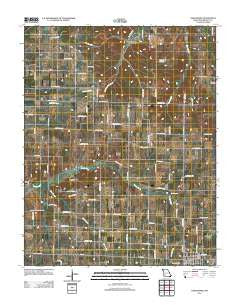 Chesapeake Missouri Historical topographic map, 1:24000 scale, 7.5 X 7.5 Minute, Year 2011