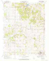 Chesapeake Missouri Historical topographic map, 1:24000 scale, 7.5 X 7.5 Minute, Year 1969