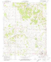 Chesapeake Missouri Historical topographic map, 1:24000 scale, 7.5 X 7.5 Minute, Year 1969