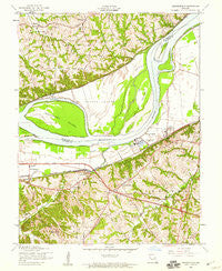 Chesterfield Missouri Historical topographic map, 1:24000 scale, 7.5 X 7.5 Minute, Year 1954