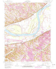 Chesterfield Missouri Historical topographic map, 1:24000 scale, 7.5 X 7.5 Minute, Year 1954