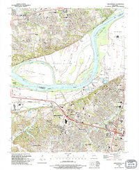 Chesterfield Missouri Historical topographic map, 1:24000 scale, 7.5 X 7.5 Minute, Year 1994