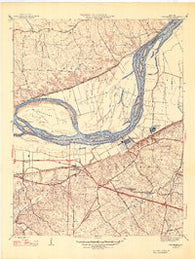 Chesterfield Missouri Historical topographic map, 1:24000 scale, 7.5 X 7.5 Minute, Year 1947