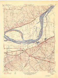 Chesterfield Missouri Historical topographic map, 1:24000 scale, 7.5 X 7.5 Minute, Year 1947