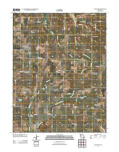 Chilhowee Missouri Historical topographic map, 1:24000 scale, 7.5 X 7.5 Minute, Year 2011