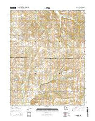Chilhowee Missouri Current topographic map, 1:24000 scale, 7.5 X 7.5 Minute, Year 2014