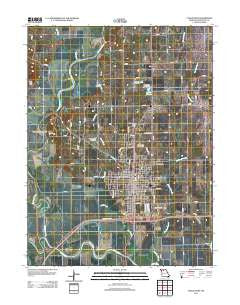 Chillicothe Missouri Historical topographic map, 1:24000 scale, 7.5 X 7.5 Minute, Year 2012