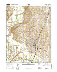 Chillicothe Missouri Current topographic map, 1:24000 scale, 7.5 X 7.5 Minute, Year 2015