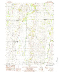 Chula Missouri Historical topographic map, 1:24000 scale, 7.5 X 7.5 Minute, Year 1983