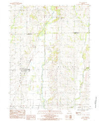 Chula Missouri Historical topographic map, 1:24000 scale, 7.5 X 7.5 Minute, Year 1983