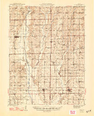 Chula Missouri Historical topographic map, 1:62500 scale, 15 X 15 Minute, Year 1947