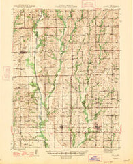 Chula Missouri Historical topographic map, 1:62500 scale, 15 X 15 Minute, Year 1947