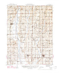 Chula Missouri Historical topographic map, 1:62500 scale, 15 X 15 Minute, Year 1947