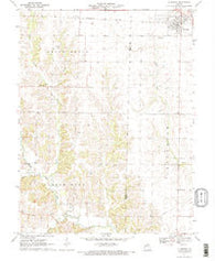 Clarence Missouri Historical topographic map, 1:24000 scale, 7.5 X 7.5 Minute, Year 1971