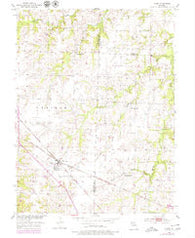 Clark Missouri Historical topographic map, 1:24000 scale, 7.5 X 7.5 Minute, Year 1953