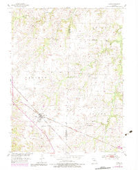 Clark Missouri Historical topographic map, 1:24000 scale, 7.5 X 7.5 Minute, Year 1953