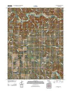 Clarksburg Missouri Historical topographic map, 1:24000 scale, 7.5 X 7.5 Minute, Year 2011