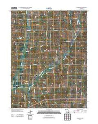 Clarksdale Missouri Historical topographic map, 1:24000 scale, 7.5 X 7.5 Minute, Year 2012