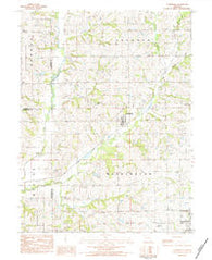 Clarksdale Missouri Historical topographic map, 1:24000 scale, 7.5 X 7.5 Minute, Year 1983