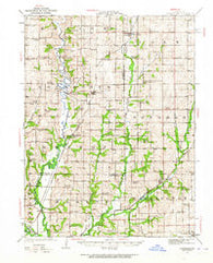 Clarksdale Missouri Historical topographic map, 1:62500 scale, 15 X 15 Minute, Year 1923
