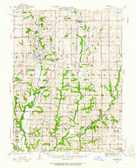 Clarksdale Missouri Historical topographic map, 1:62500 scale, 15 X 15 Minute, Year 1923