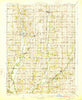 Clarksdale Missouri Historical topographic map, 1:62500 scale, 15 X 15 Minute, Year 1925