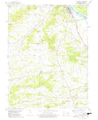 Clarksville Missouri Historical topographic map, 1:24000 scale, 7.5 X 7.5 Minute, Year 1978