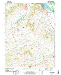 Clarksville Missouri Historical topographic map, 1:24000 scale, 7.5 X 7.5 Minute, Year 1993