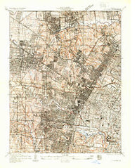 Clayton Missouri Historical topographic map, 1:24000 scale, 7.5 X 7.5 Minute, Year 1933