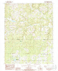Clear Springs Missouri Historical topographic map, 1:24000 scale, 7.5 X 7.5 Minute, Year 1987