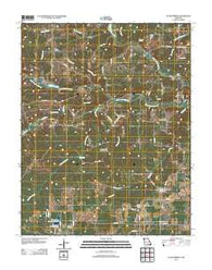 Clear Springs Missouri Historical topographic map, 1:24000 scale, 7.5 X 7.5 Minute, Year 2012