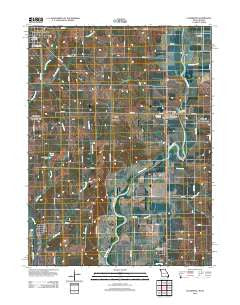 Clearmont Missouri Historical topographic map, 1:24000 scale, 7.5 X 7.5 Minute, Year 2012