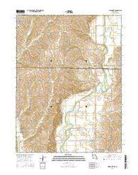 Clearmont Missouri Current topographic map, 1:24000 scale, 7.5 X 7.5 Minute, Year 2015