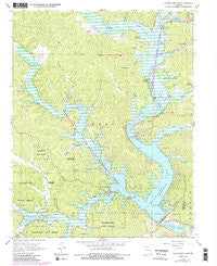 Clearwater Dam Missouri Historical topographic map, 1:24000 scale, 7.5 X 7.5 Minute, Year 1968