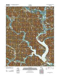 Clearwater Dam Missouri Historical topographic map, 1:24000 scale, 7.5 X 7.5 Minute, Year 2011