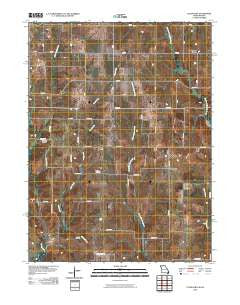 Cleopatra Missouri Historical topographic map, 1:24000 scale, 7.5 X 7.5 Minute, Year 2010