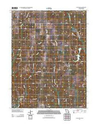 Cleopatra Missouri Historical topographic map, 1:24000 scale, 7.5 X 7.5 Minute, Year 2012