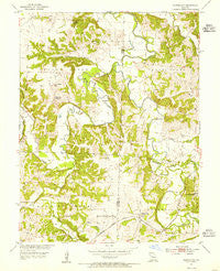 Clifton City Missouri Historical topographic map, 1:24000 scale, 7.5 X 7.5 Minute, Year 1953