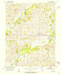 Clifton Hill Missouri Historical topographic map, 1:24000 scale, 7.5 X 7.5 Minute, Year 1953