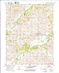 Clifton Hill Missouri Historical topographic map, 1:24000 scale, 7.5 X 7.5 Minute, Year 1953