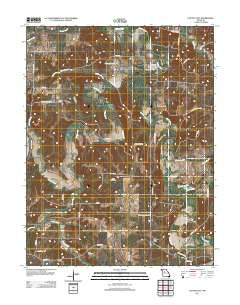 Clifton City Missouri Historical topographic map, 1:24000 scale, 7.5 X 7.5 Minute, Year 2011
