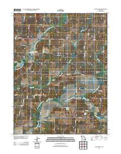Clifton Hill Missouri Historical topographic map, 1:24000 scale, 7.5 X 7.5 Minute, Year 2012