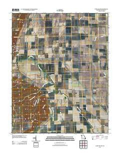 Clines Island Missouri Historical topographic map, 1:24000 scale, 7.5 X 7.5 Minute, Year 2012